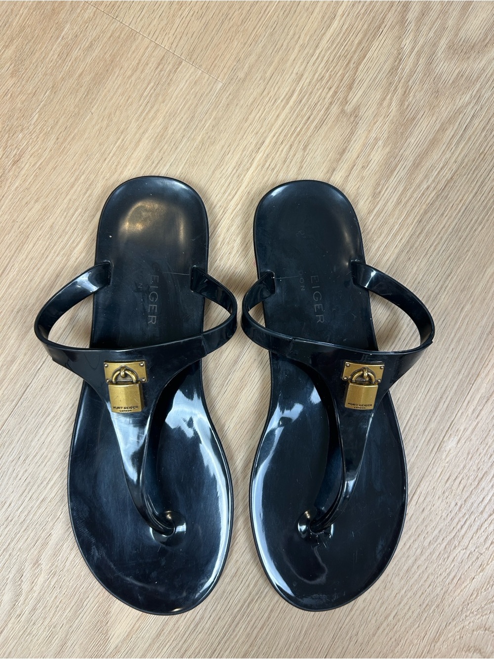 Kurt Geiger London Brixton Jelly Sandals 38.5
